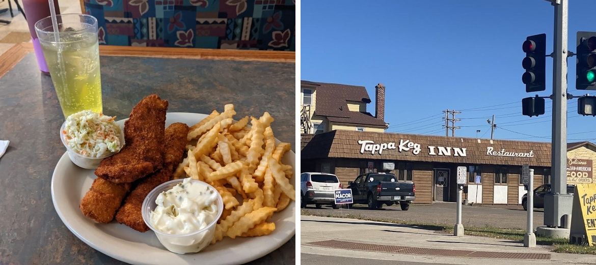 Tappa Keg Inn Menu